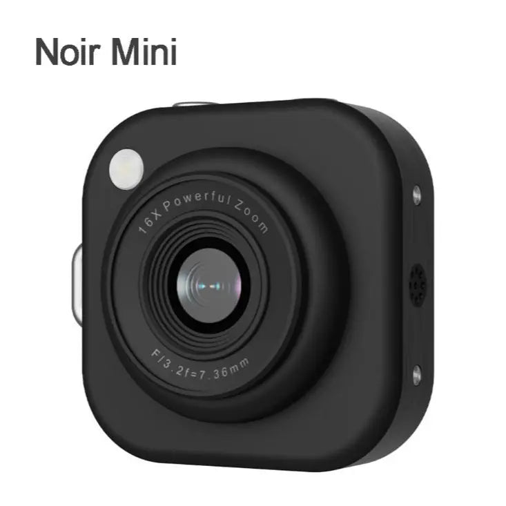 Y2K Mini Pocket Camera – 1080P Portable Vlogging Camera with 32GB SD Card and Key Clip for Teens & Travel