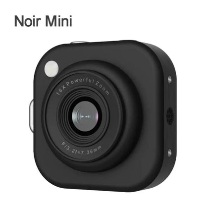 Y2K Mini Pocket Camera – 1080P Portable Vlogging Camera with 32GB SD Card and Key Clip for Teens & Travel