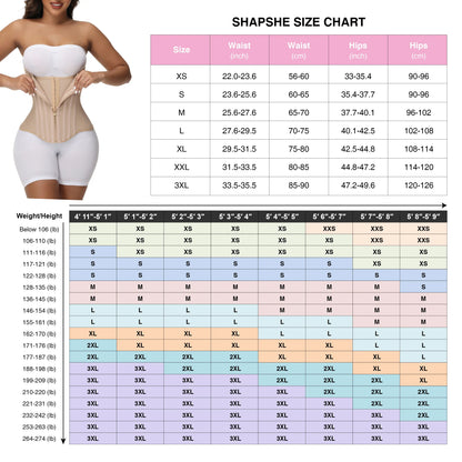 SHAPSHE Women’s Waist Shapewear Corset, Tummy Control Belly Band for Workout, Gym & Sports