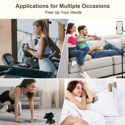 Wireless TikTok Scrolling Remote – Phone Stand with Bluetooth Page Turner, Camera Shutter & Video Recording Control for iPhone & Android