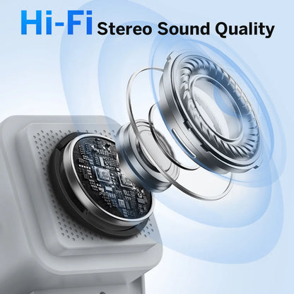 5-in-1 Bluetooth Speaker Phone Stand – 3500mAh Emergency Power Bank, 360° Adjustable Holder with 8 RGB Ambient Lighting Modes